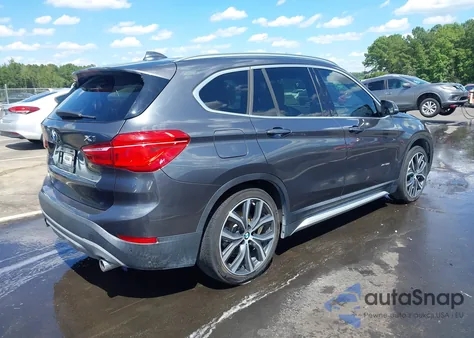 2017 BMW X1 xDrive28I из США, поврежденный, VIN WBXHT3C39H5F87921
